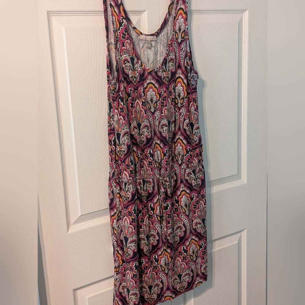 Paisley Sleeveless Dress